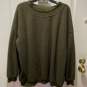 Olive Green pullover sweater